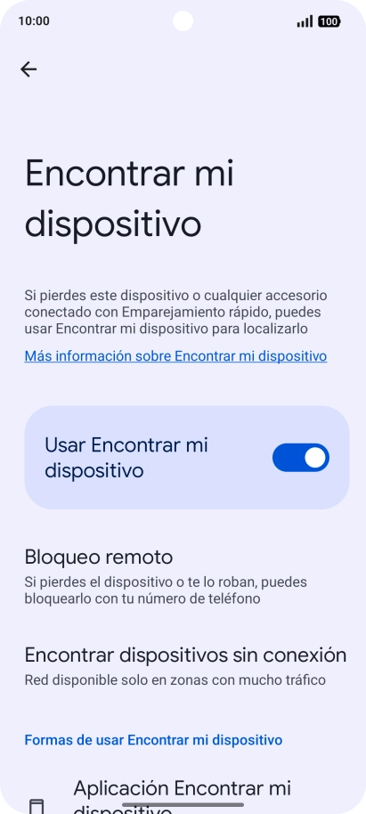 Desliza el dedo hacia arriba desde la parte inferior de la pantalla para terminar y volver a la pantalla de inicio.