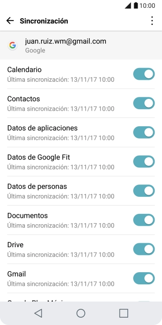 Pulsa la tecla de inicio para terminar y regresar a la pantalla de inicio.