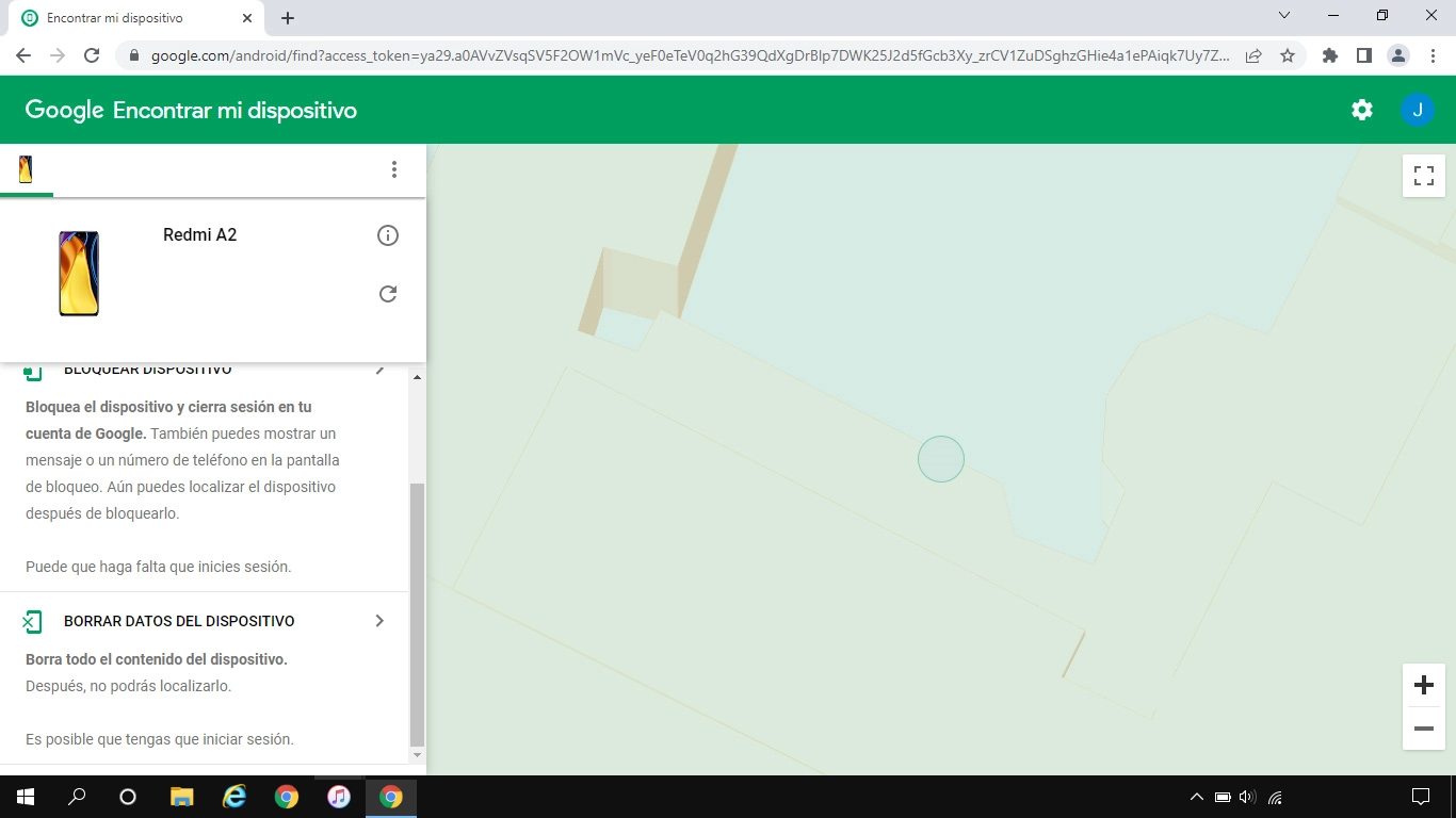 Haz clic en BORRAR DATOS DEL DISPOSITIVO y sigue las indicaciones de la pantalla para eliminar todo el contenido de tu teléfono. Ten en cuenta que ya no podrás utilizar la función de 