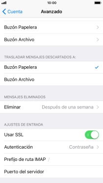 Pulsa el indicador junto a 