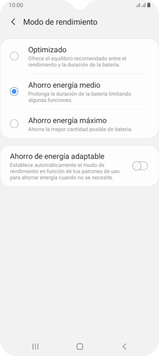 Pulsa la tecla de inicio para terminar y regresar a la pantalla de inicio.