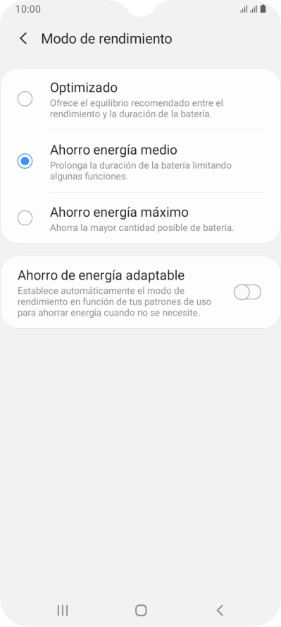 Pulsa la tecla de inicio para terminar y regresar a la pantalla de inicio.