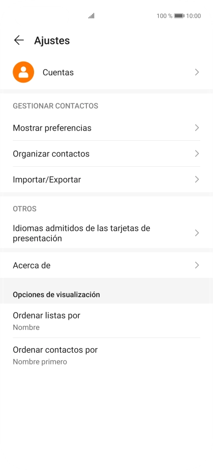 Pulsa Importar/Exportar.