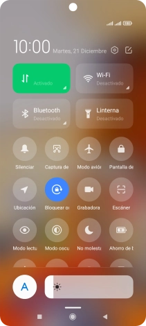 Pulsa Ahorro de batería para activar la función.