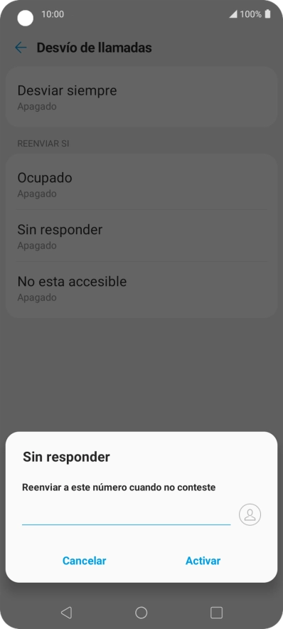 Introduce +34600132000 y pulsa Activar.