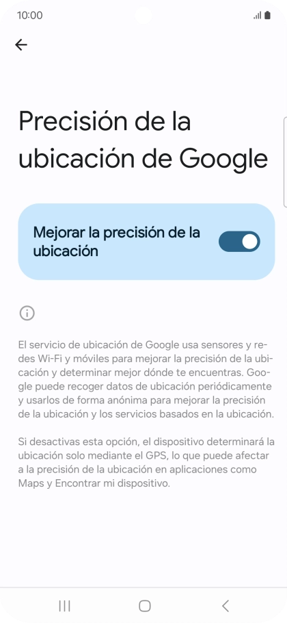 Si pulsas el indicador junto a 