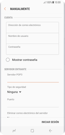 Pulsa la lista desplegable bajo 