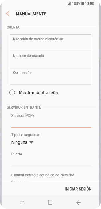 Pulsa la lista desplegable bajo 