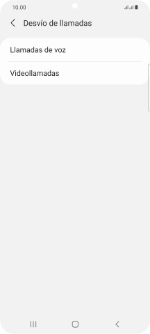 Pulsa Llamadas de voz.