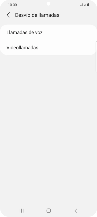 Pulsa Llamadas de voz.
