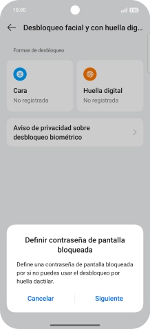 Pulsa Siguiente.