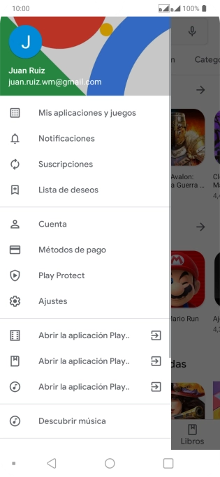 Pulsa Mis aplicaciones y juegos.