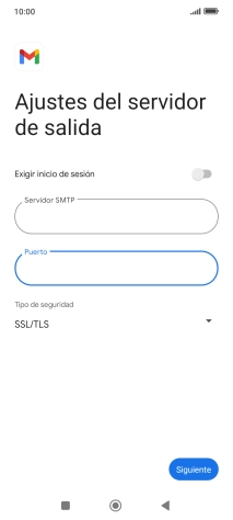 Pulsa Siguiente.