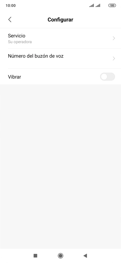 Pulsa Número del buzón de voz. Pulsa Número del buzón de voz.