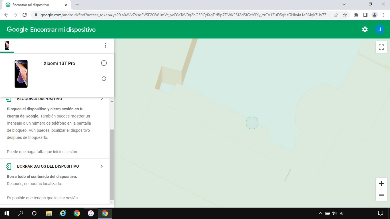 Haz clic en BORRAR DATOS DEL DISPOSITIVO y sigue las indicaciones de la pantalla para eliminar todo el contenido de tu teléfono. Ten en cuenta que ya no podrás utilizar la función de 