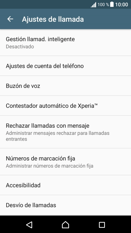 Pulsa Buzón de voz.