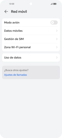 Pulsa Uso de datos.