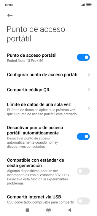Pulsa la tecla de inicio para terminar y regresar a la pantalla de inicio.