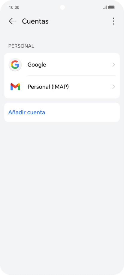 Pulsa el icono de menú.