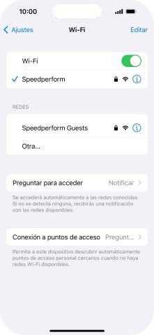 Desliza el dedo hacia arriba desde la parte inferior de la pantalla para terminar y volver a la pantalla de inicio.