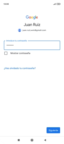Pulsa Siguiente.