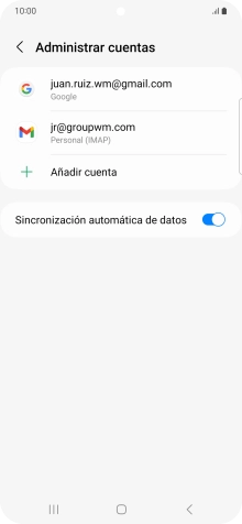 Pulsa la tecla de inicio para terminar y regresar a la pantalla de inicio.