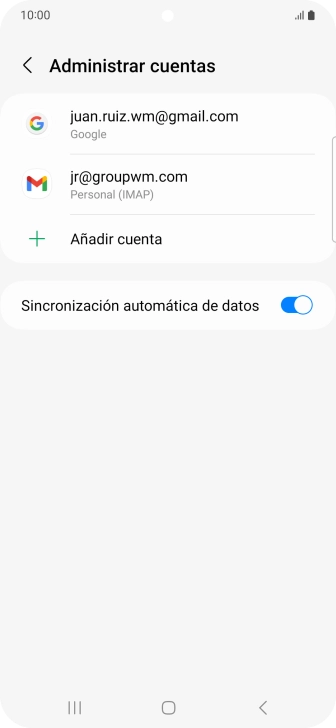 Pulsa la tecla de inicio para terminar y regresar a la pantalla de inicio.