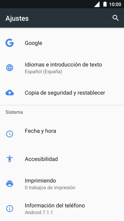 Pulsa Información del teléfono.