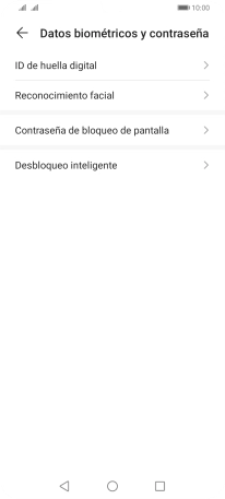 Pulsa ID de huella digital.