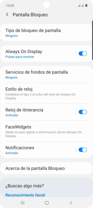 Pulsa la tecla de inicio para terminar y regresar a la pantalla de inicio.