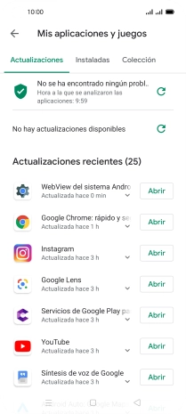 Pulsa Instaladas.