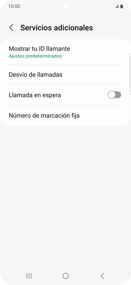 Pulsa el indicador junto a 