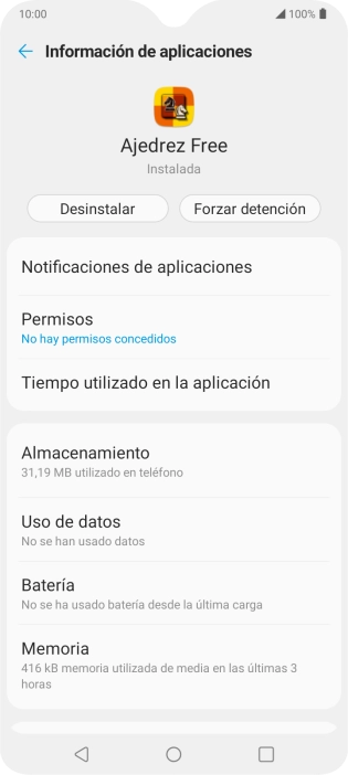 Pulsa Notificaciones de aplicaciones.