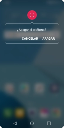 Pulsa APAGAR.