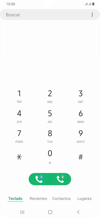 Pulsa el icono de menú.
