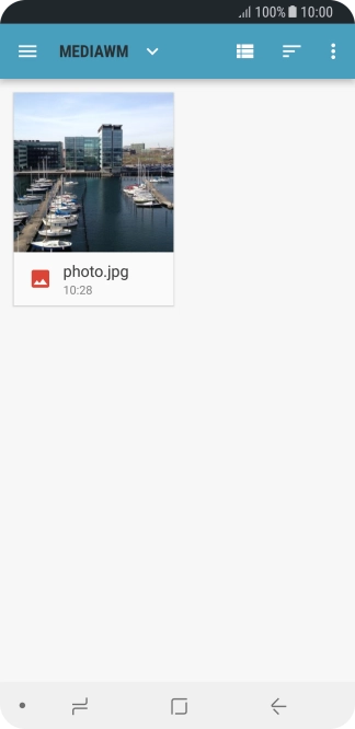 Pulsa el archivo deseado.