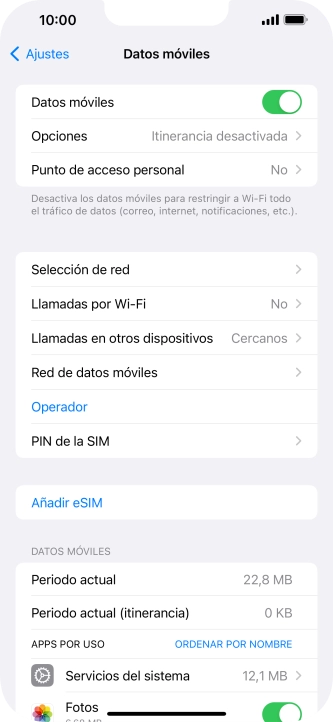 Pulsa el indicador junto a 