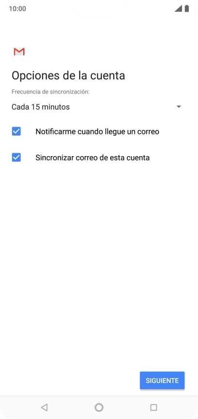 Pulsa la lista desplegable bajo 