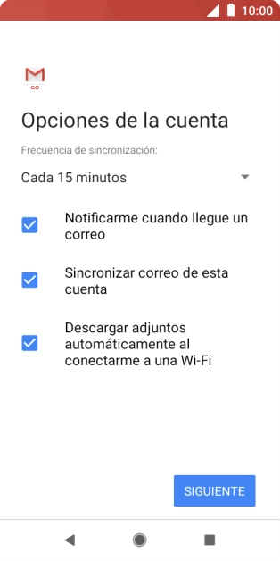 Pulsa la lista desplegable bajo 