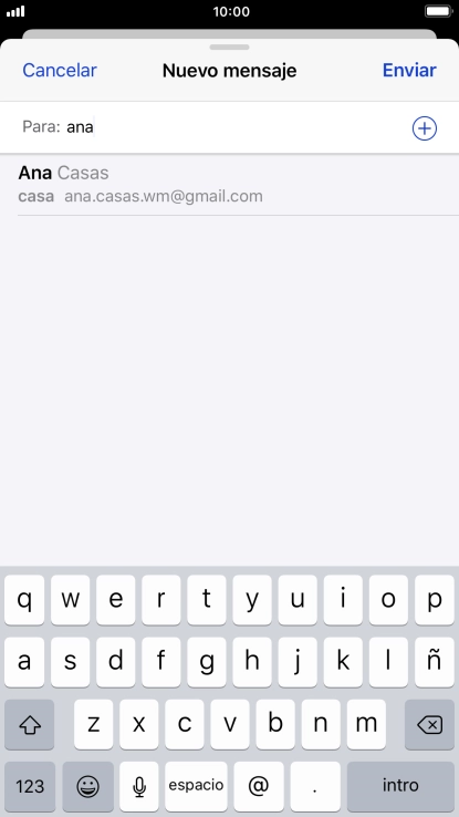 Pulsa el contacto deseado.