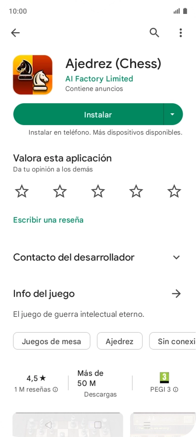 Pulsa la tecla de inicio para terminar y regresar a la pantalla de inicio.