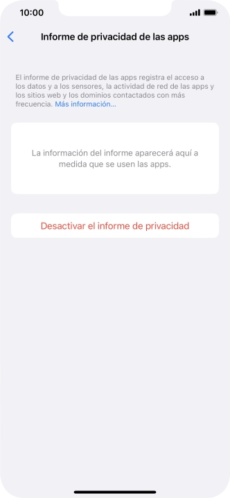 Desliza el dedo hacia arriba desde la parte inferior de la pantalla para terminar y volver a la pantalla de inicio.