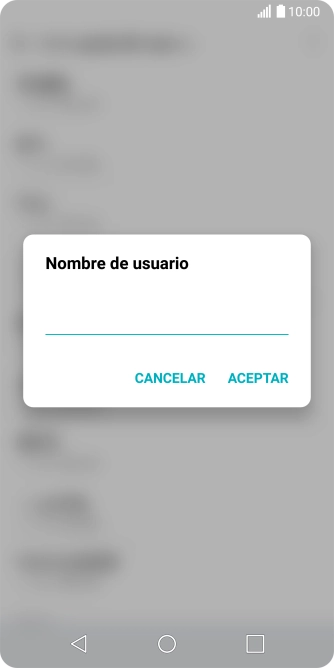 Introduce wap@wap y pulsa ACEPTAR.