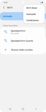 Pulsa Avanzado.