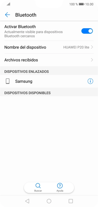 Pulsa la tecla de inicio para terminar y regresar a la pantalla de inicio.