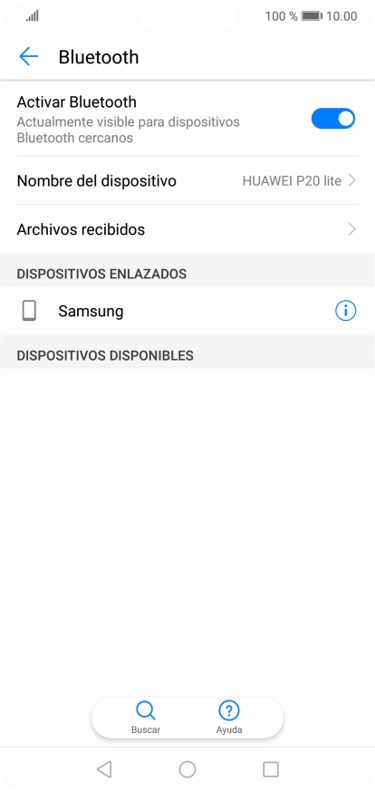 Pulsa la tecla de inicio para terminar y regresar a la pantalla de inicio.