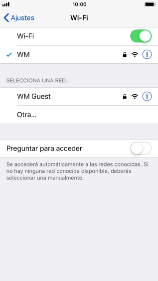 Pulsa la tecla de inicio para terminar y regresar a la pantalla de inicio.