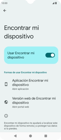 Pulsa la tecla de inicio para terminar y regresar a la pantalla de inicio.