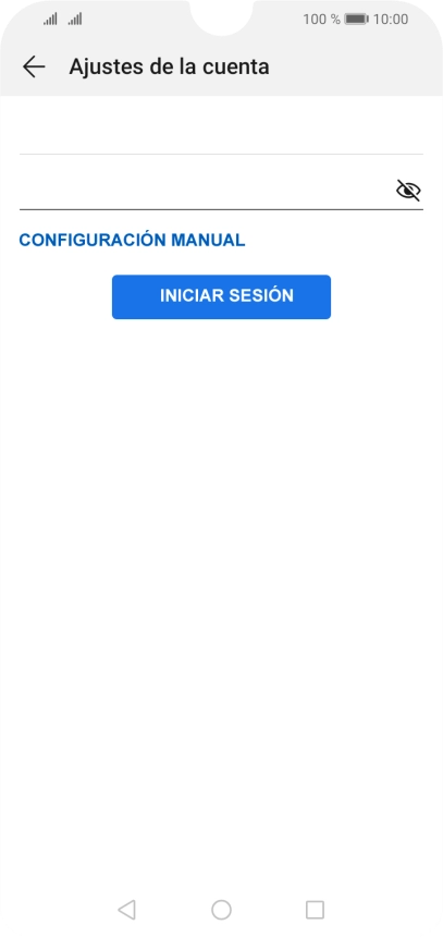 Pulsa INICIAR SESIÓN.