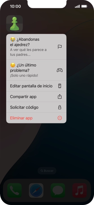 Pulsa Solicitar código.